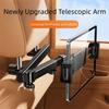 Extension Arm Backseat Phone Stand Adjustable Telescopic Tablet Bracket  Headrest Mounting