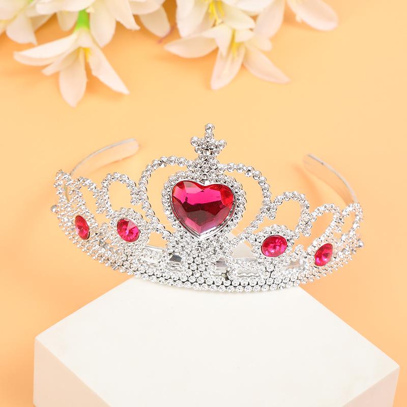Children's Princess Costume: Gem Crown, Magic Wand, Headdress, and Fairy Headband Set
