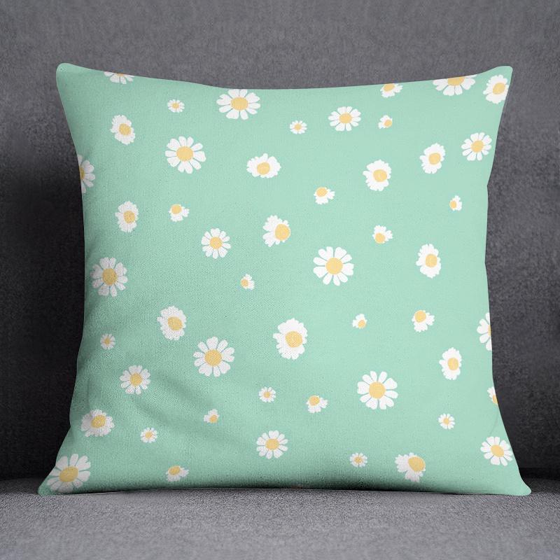 Fresh Mint Green Pillow Gift Home Office Decoration  Bedroom Sofa Car Cushion Cover Case