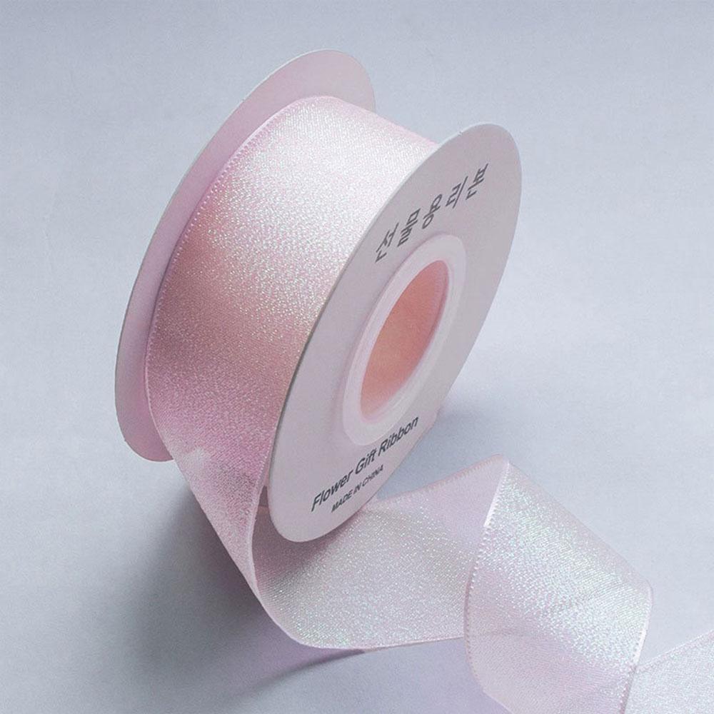 

Fishtail Ribbon 10 Yards Fishtail Yarn Ribbon Fantasy Mesh Ribbon Reflective For Baby Shower Hair Corsages Gift Wrapping розовый