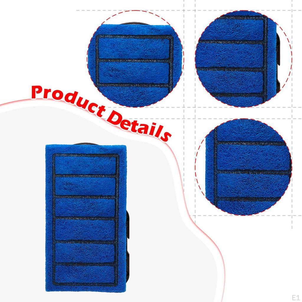 4Pcs Tank Cartridges Aquarium Cartridges, Easy To Install, Replace Parts for 5W Turtle Tanks Reptile
