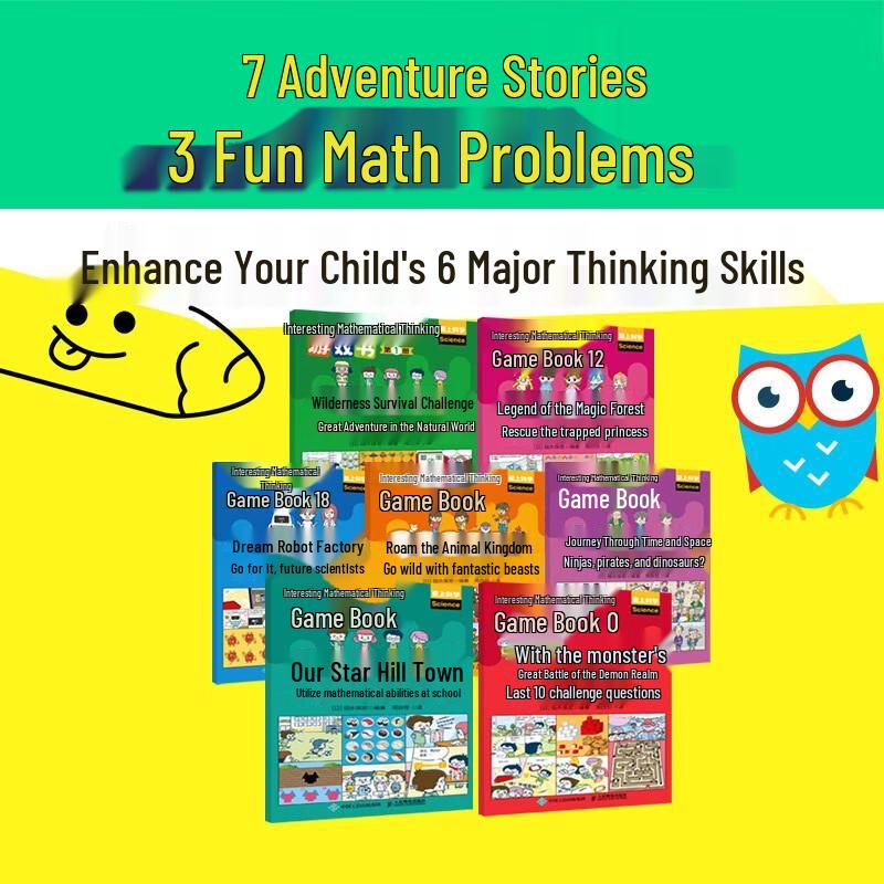 Fun Math Thinking Game Book