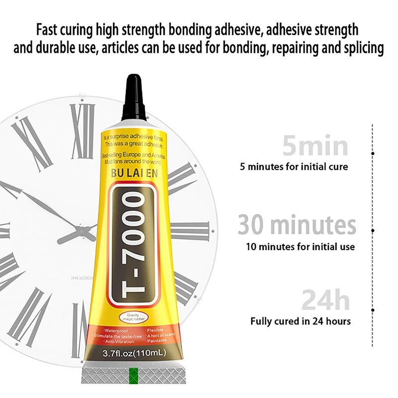 T7000 15/50/110ml With Precision Applicator Transparent Phone Screen Repair Glue Universal Glass Plastic DIY Adhesive