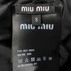 Excellent MIUMIU hat Logo embroidered black polyamide (nylon) Women S 5HC196 Used