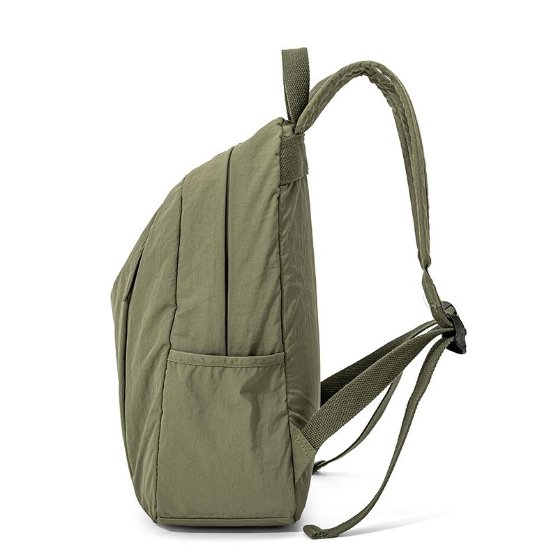 Solid Color Large Capacity Backpack Women's Travel Backpack