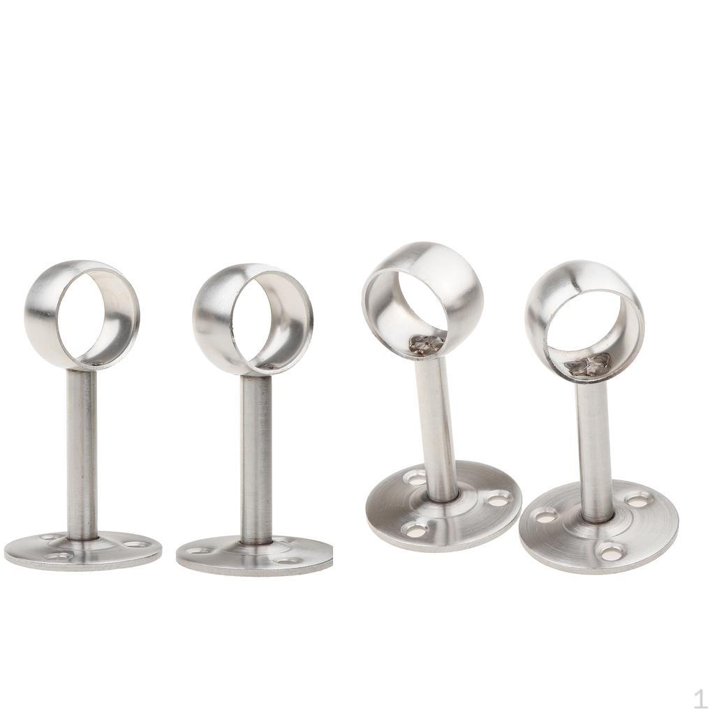 

4x Потолочный кронштейн-держатель для карнизов, душевых штанг, диаметр 22 мм