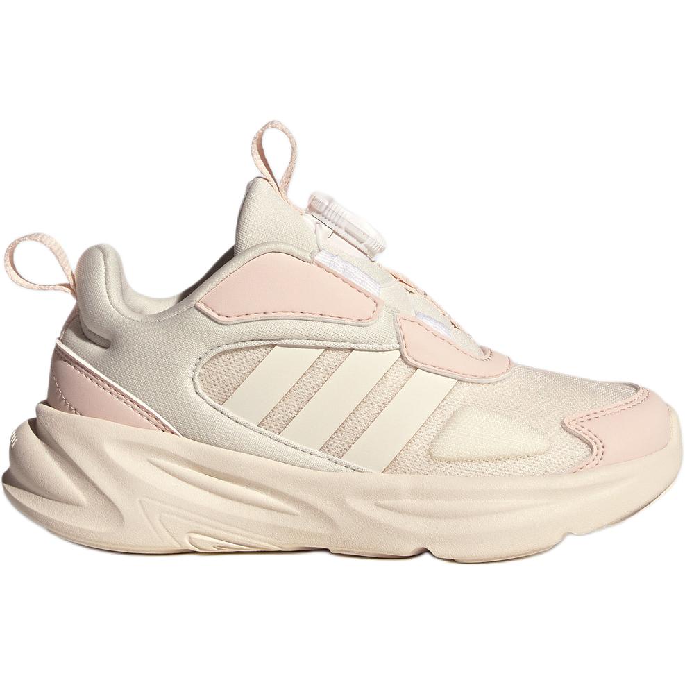 Adidas Ozelle Habu K Comfortable Versatile Breathable Low-Top Kids Running Shoes Kids Running Shoes Light-Pink HP3623