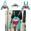 Hatsune Miku Plüschrucksack mit verstellbaren Trägern für den täglichen Gebrauch und Comic-Con-Veranstaltungen