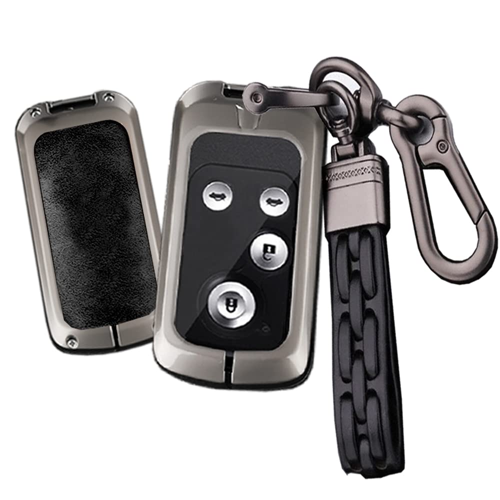 

Ключ Honda Ключ Ключ 4 Черный [ontto] Чехол, Крышка, Держатель, Кожа, Сплав, Stepwagon, Odyssey, Accord, Elysion, CR-V, Fit, Аксессуары, Кнопки,