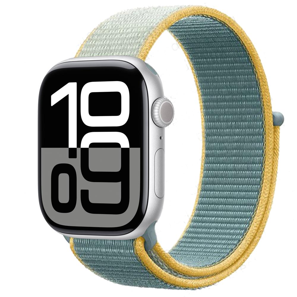 Cinturino in Nylon a Passante Per Apple Watch Bands 46mm 44mm 40mm 41mm 45mm 42mm Cinturino Originale iWatch Serie 11 10 SE 9 8 Ultra 3