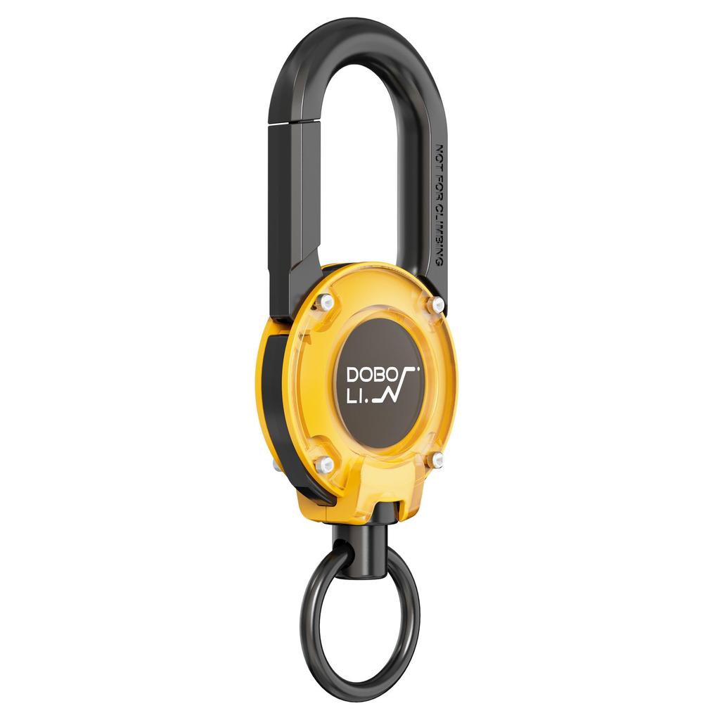 Logo Keychain for AirTag: Protective Anti-Loss Device Case & Key Ring