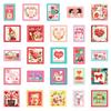 Premium 50 Pp Material Waterproof Stamp Decoration Stickers Retro Handbook Material DIY Suitcase Notebook