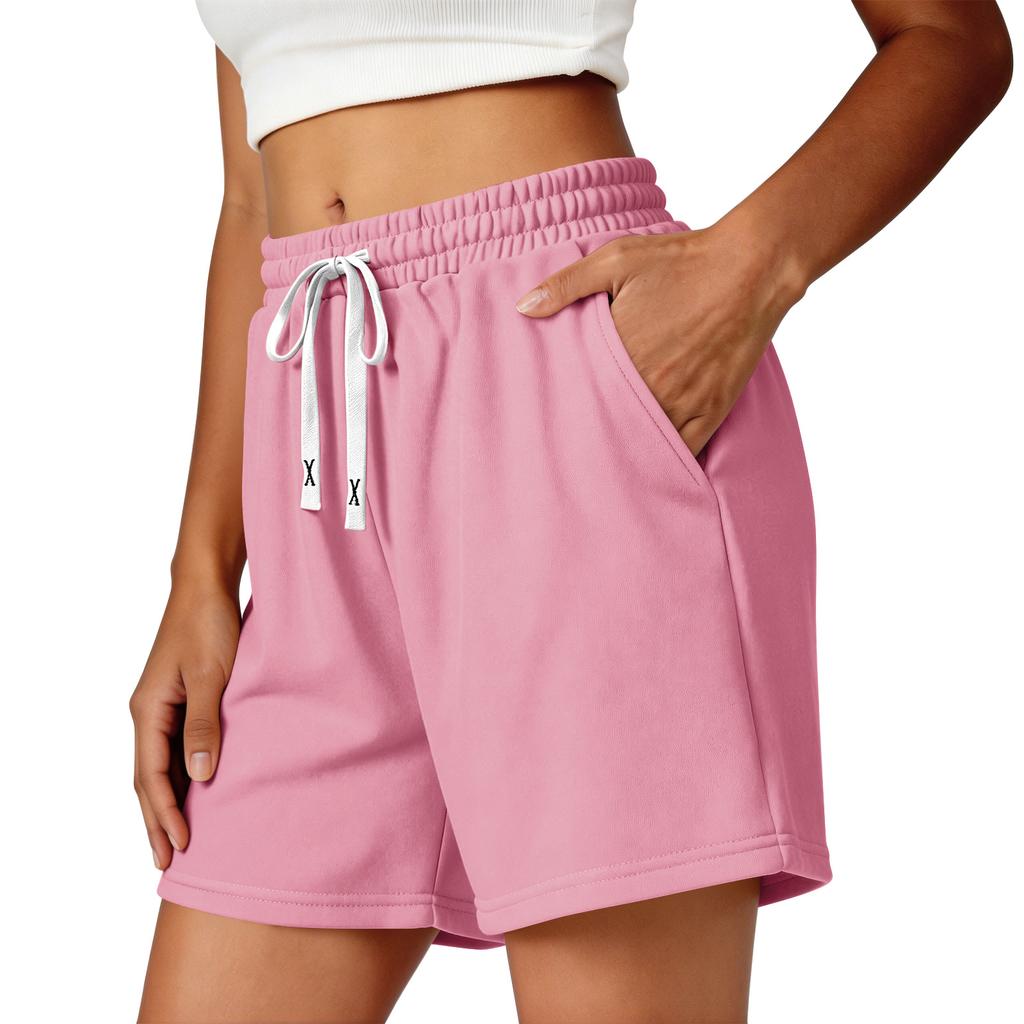 Women's Casual Loose-Fit Shorts With Pockets