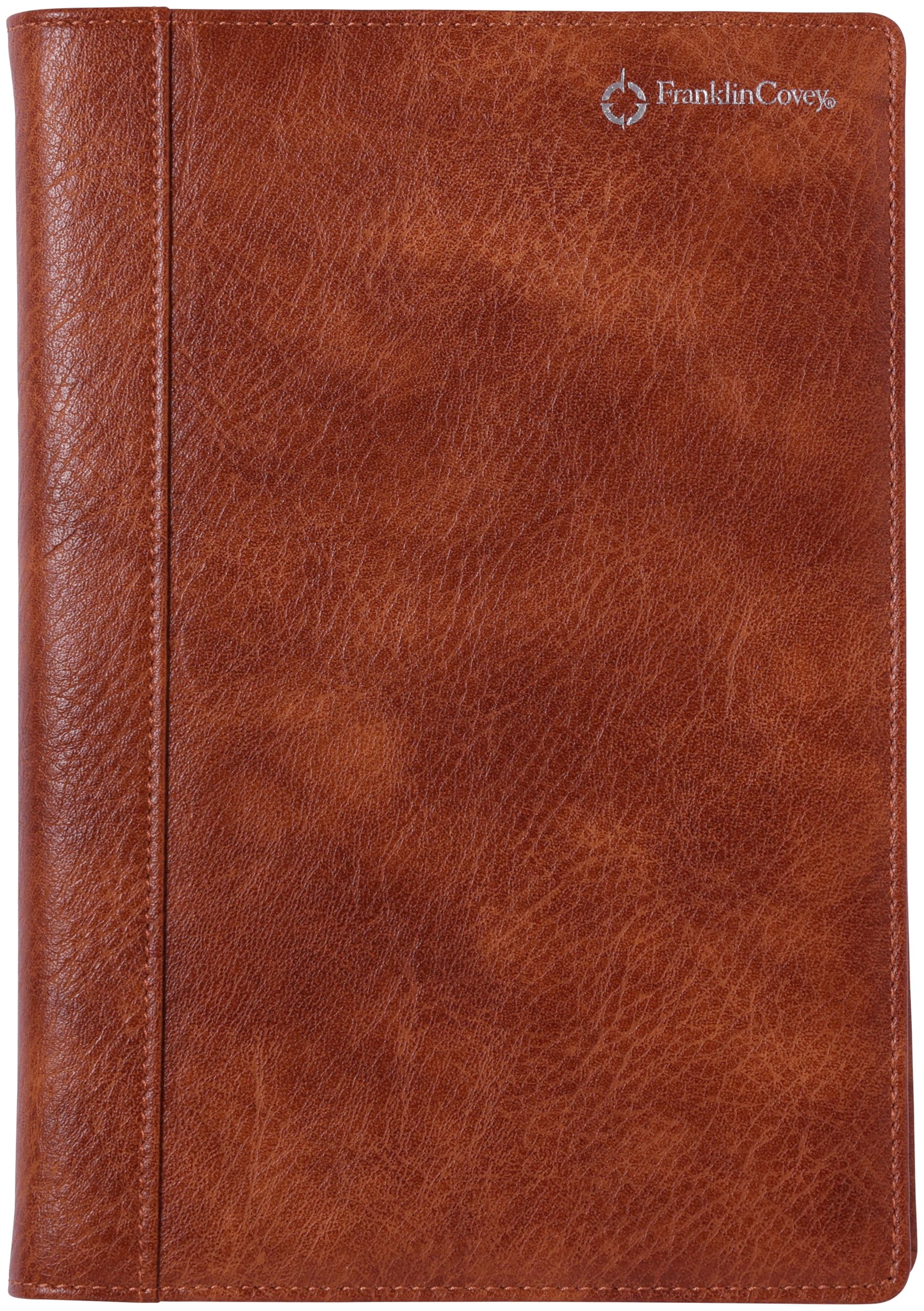 

Franklin Planner Organizer A5 1-Page-Per-Day PU Leather January 2025 Start Braun 86302