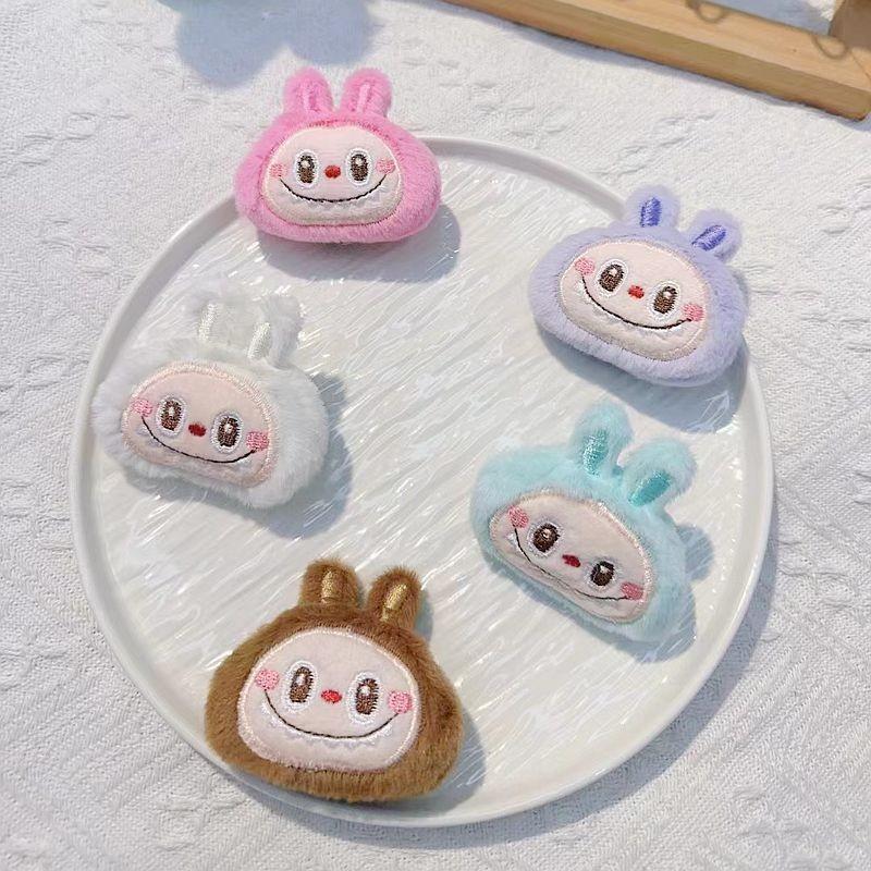 Kreslené bavlněné sponky do vlasů pro panenky, Roztomilé vlasové doplňky, Dětské gumičky do vlasů na culík, Sponky do vlasů