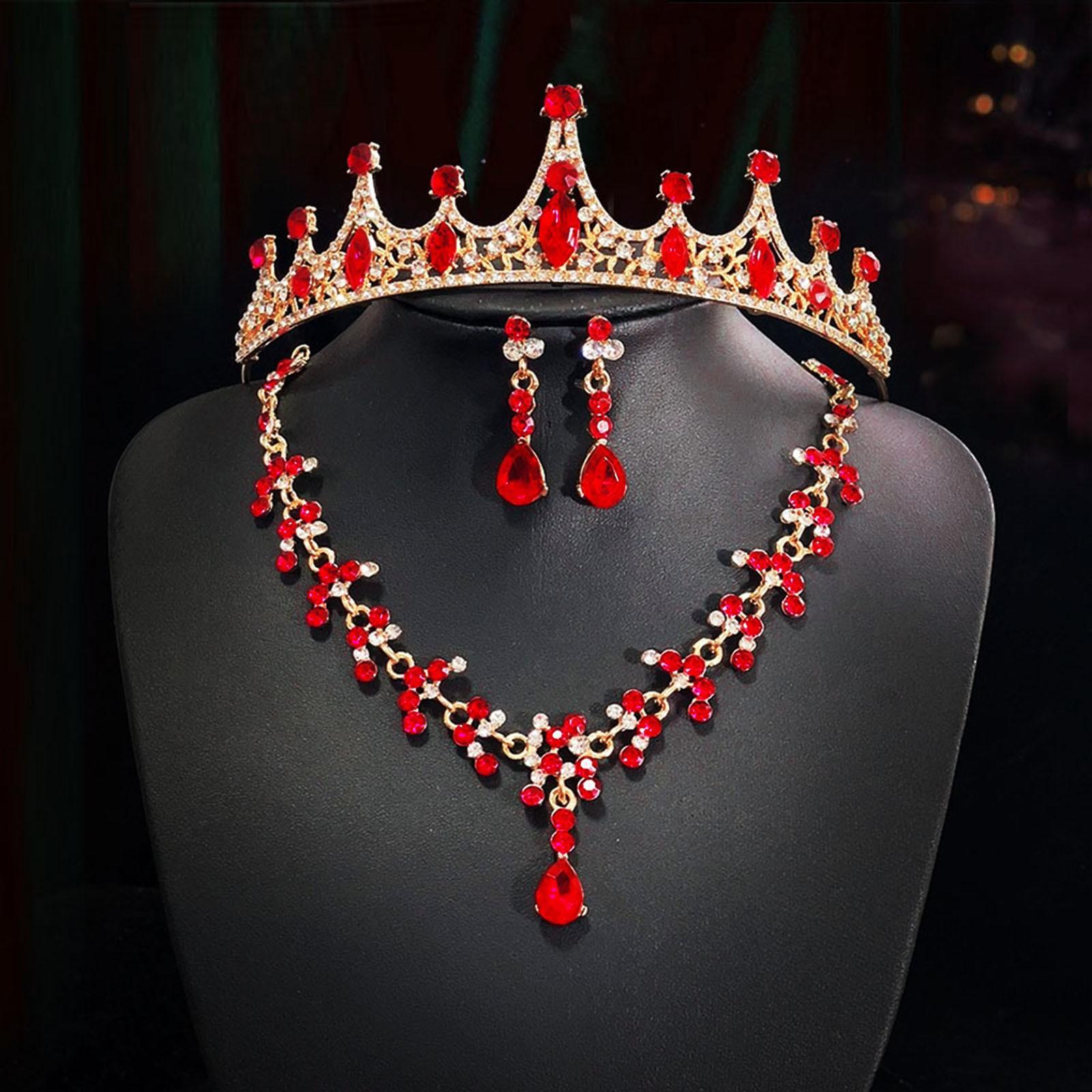 

Bride s Veil and Headwear Set Birthday Super Fairy Like Wedding Dress and Crown Female Coming of Age Gift Crown