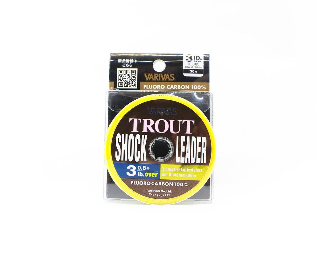 Trout Shock Leader Varivas Fluorocarbone Spécial truite