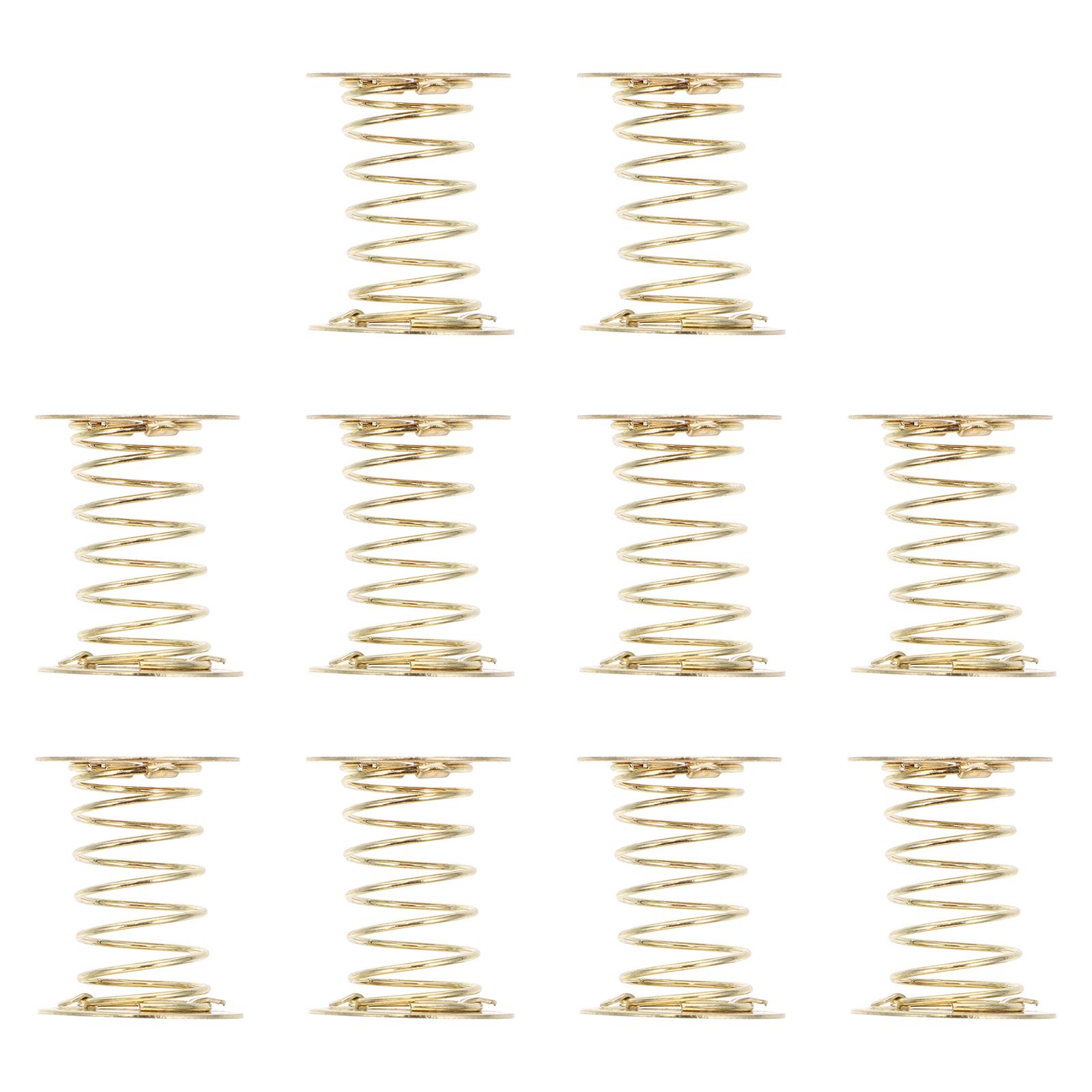 

10 шт. Основы на пружинах Русалка Сделай сам Основы для игрушек Качающаяся голова Материал для поделок Приборная панель золотистый