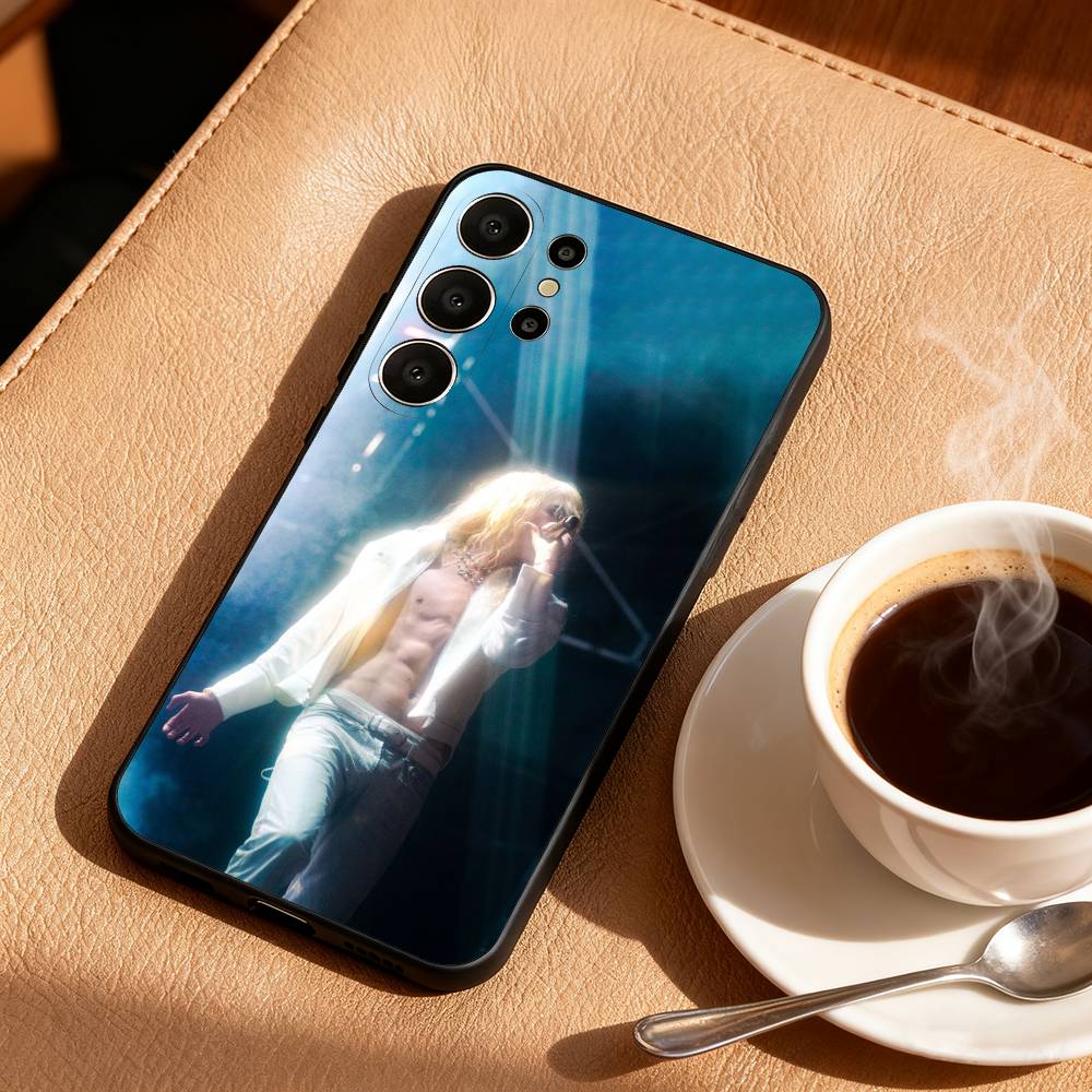 2hollis-S-Star-Albums Singer Phone Case For Samsung S26,S25,24,23,22,30,21,10,9,Ultra,Plus,Lite,Black Soft Case