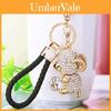 Elegant Rhinestone Zodiac Sheep Key Ring Charming Car Accessory For All Gift Occasions