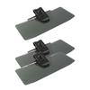 1/2Pcs Auto Sonnenblende Extender mit Polarisierten Platten Starken Licht Schutz 180-Grad