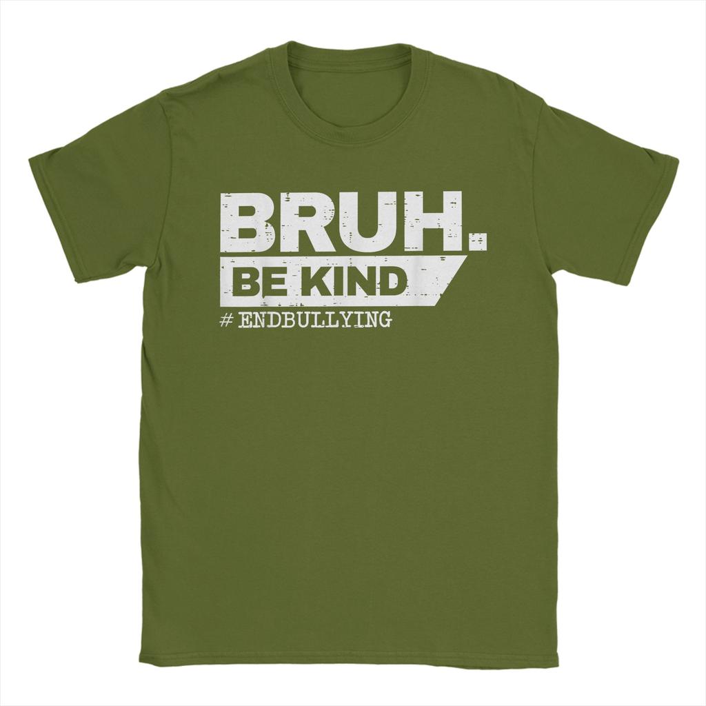 Unity Day 2024 Orange Be Kind Bruh Anti Bullying Kindness T-Shirt Beach  Harajuku T Shirts Man Oversized Tees Short Sleeve