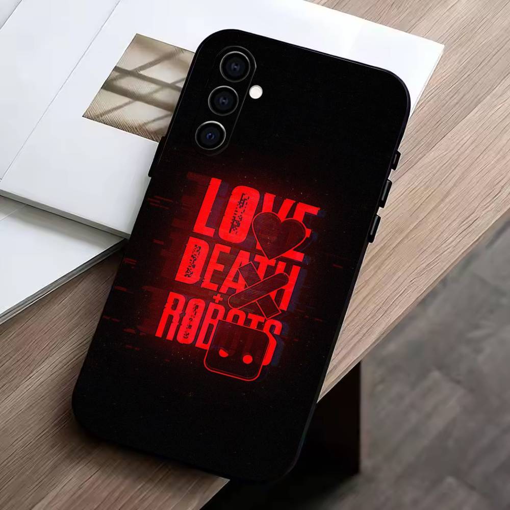 Love, Death & Robots  Phone Case For Samsung Galaxy A73,A72,A71,A70,A53,A52,A51,Soft Silicone Black Cover