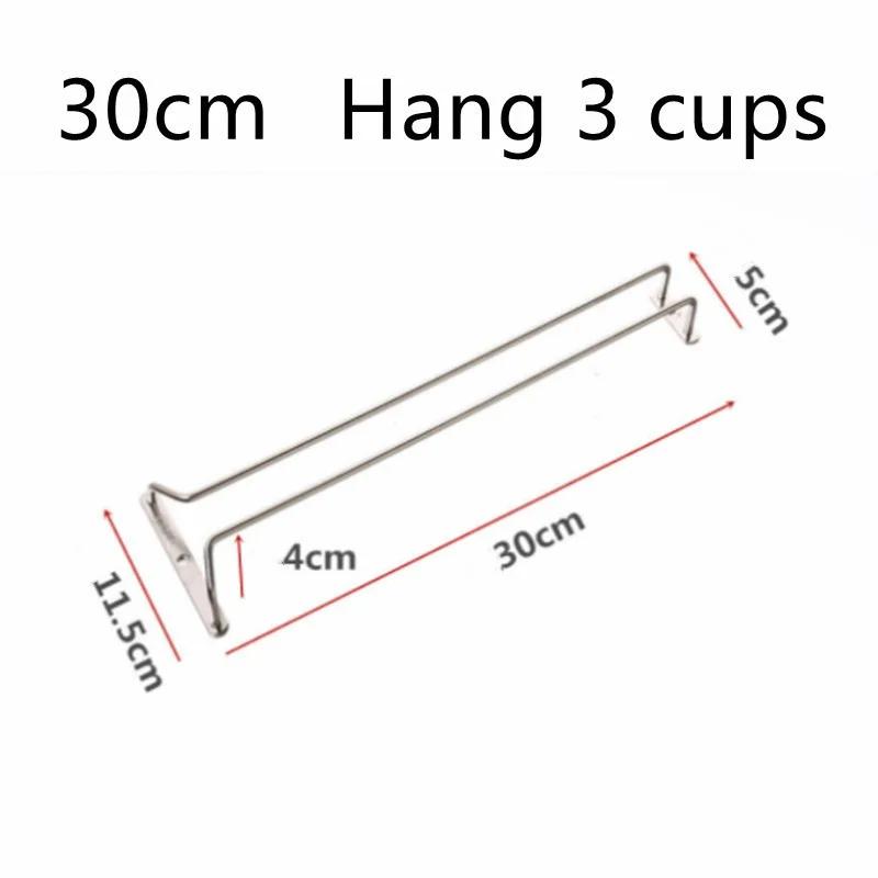 Bar Tool Wine Glass Holder Bartender Hanging Stemware Stand Teacup Goblet Hanger Shelf Home Kitchen Bar Sipplies Goblet Rack