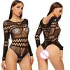 Sexy Mesh Bodysuit For Woman Open Bra Crotchless Underwear Sexy Lingerie Lace Bodysuit Lenceria Erotic Mujer Sexi Costumes