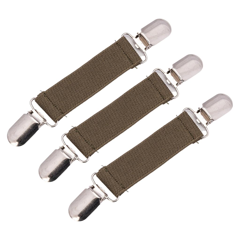 3pack Versatiles Elastic Hat Clip Multifunctional Travel Hat Clip Backpacks Clip for Outdoor Activity and Daily Use