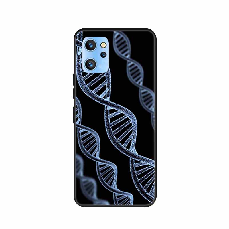 Etui do telefonu Umidigi A13 Pro 2022 Kwiaty Czarny Silikonowy Tylny Pokrowiec Miękki Pokrowiec TPU Do Umidigi A13S Etui A 13 S Coque Funda Torba