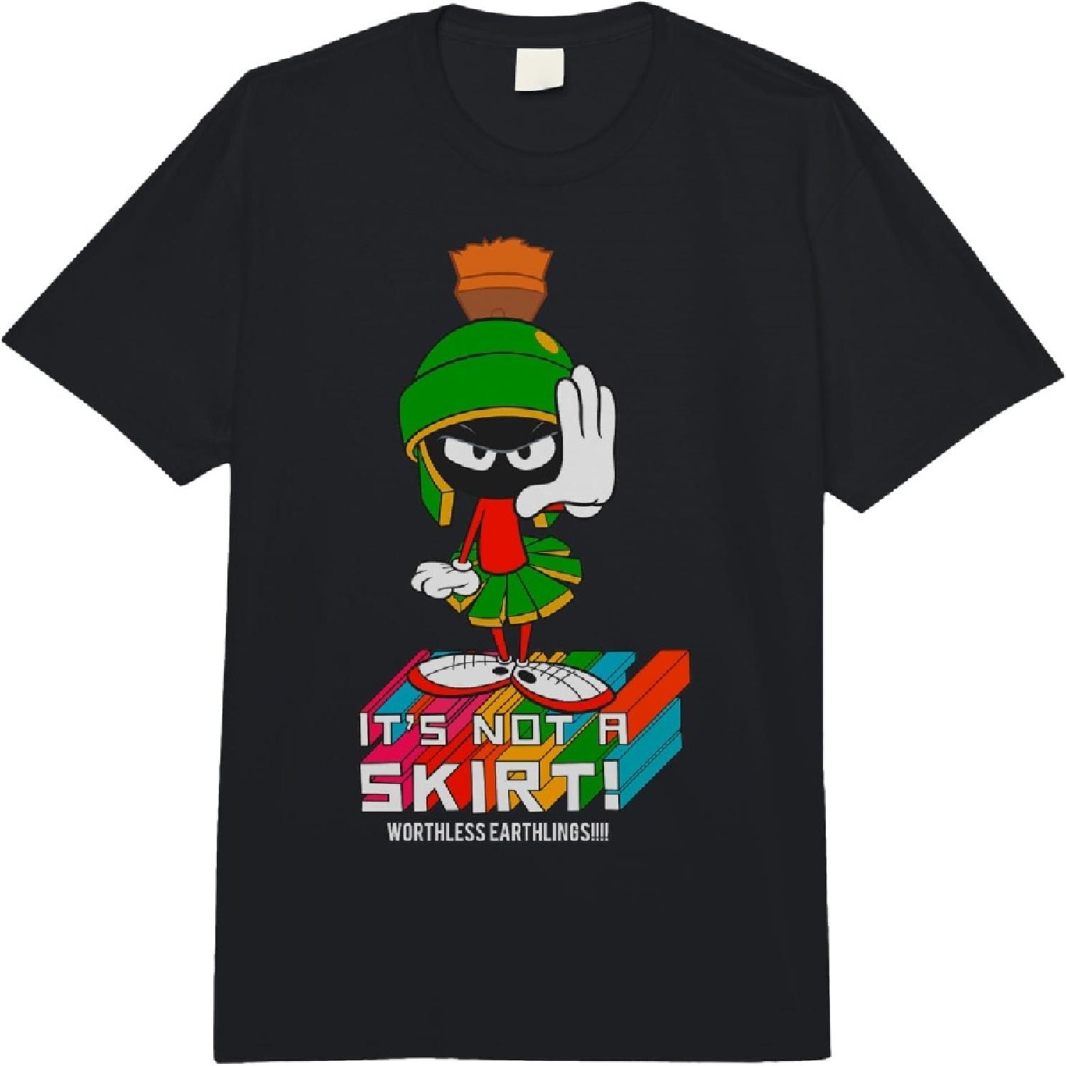 Looney Tunes Marvin The Martian It s Not A Skirt Comfort Colors Adult Heavyweight T-shirt S