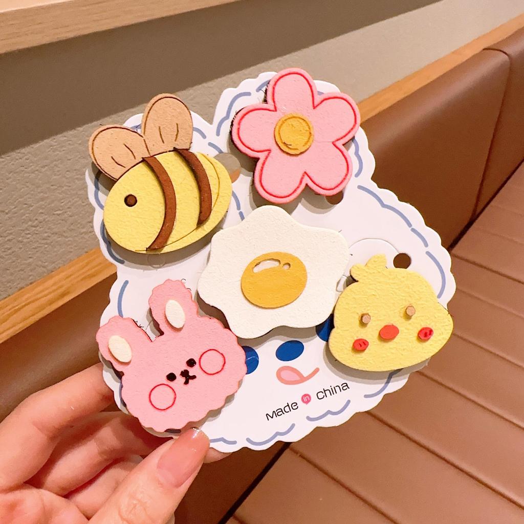 Children's Velcro Bangs Adhesive Hair Patch - Frizzy Baby Hair Headwear Accessory.