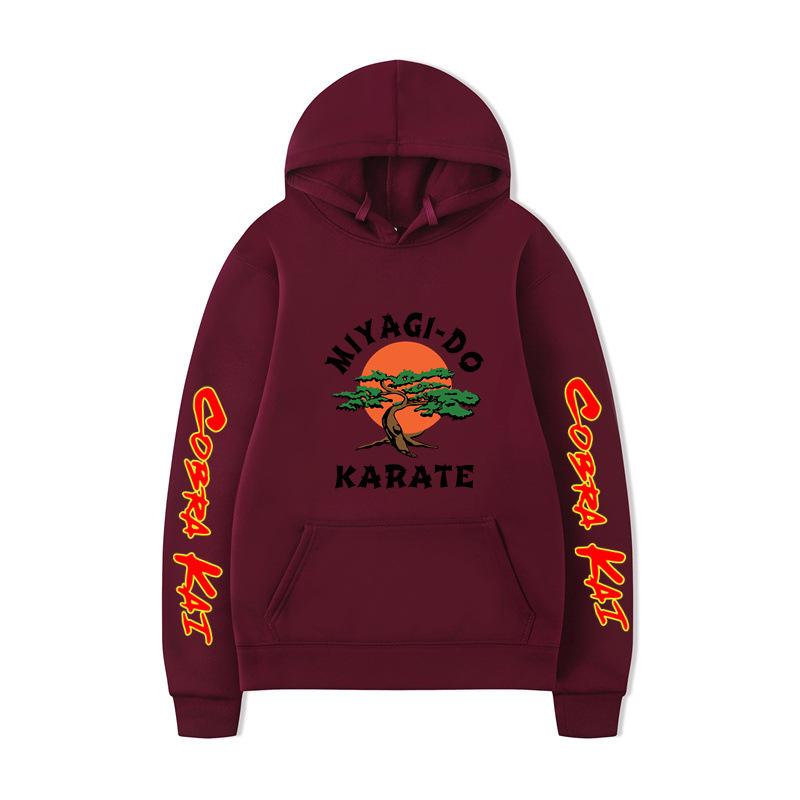 Karate Kid Val Armorr Cobra Print Men's Hoodie Brand Hoody Y2K Clothes Vintage Fashion Unisex Long Sleeve Pullovers