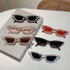 European and American new retro fashion handmade diamond-encrusted cat eye sunglasses personalized trend light luxury high-end women's sunglasses