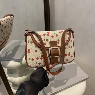 Shoulder Bag Girls' High-end Sense Versatile Commuter Large Messenger Bag Large Capacity Women's New Women's Bag Light Luxury