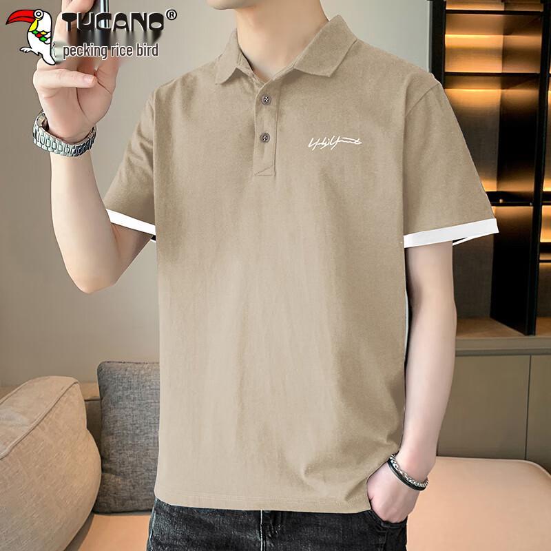 TUCANO Men s Casual Short Sleeve Polo T-Shirt XL
