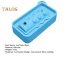 Ice Cube Mold Silicone Ice Cooler Tray for Whiskey Cocktails Easy Fill Release Ice Maker Funny Ice Dish for Party Atmosphere