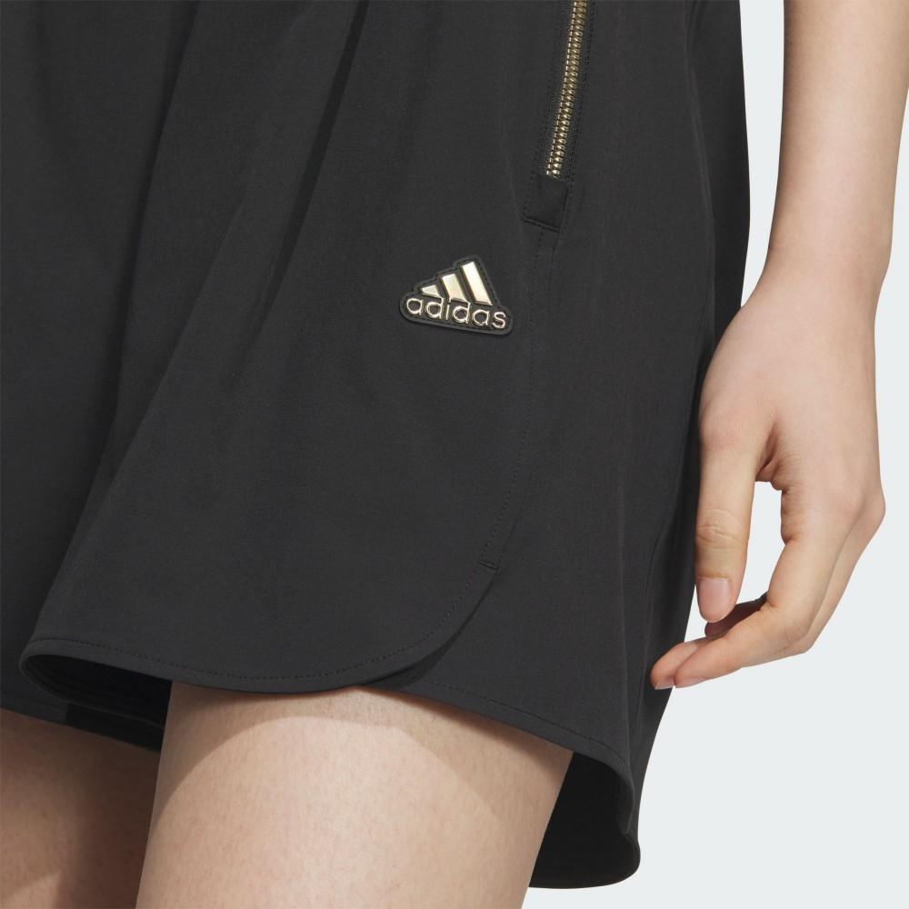 Adidas Logo Casual Shorts Women Bottoms Black JI9801