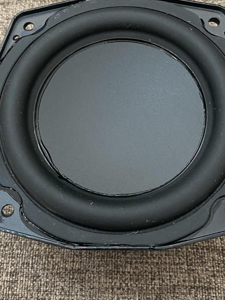 3.5-inch Long-Stroke Mid-Bass Subwoofer Speaker with Large Rubber Edge
