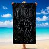 The Cure Druck Mikrofaser Strandtuch Sand?Leichtes, widerstandsfähiges Handtuch für Schwimmen, Outdoor und Reisen