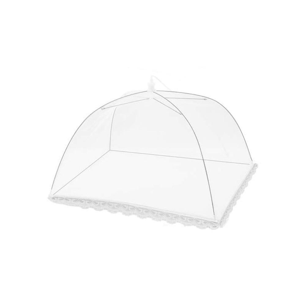 Foldable Food Mesh Cover Breathable Food Tent Easy Storage Food Umbrella Kitchen Accessories