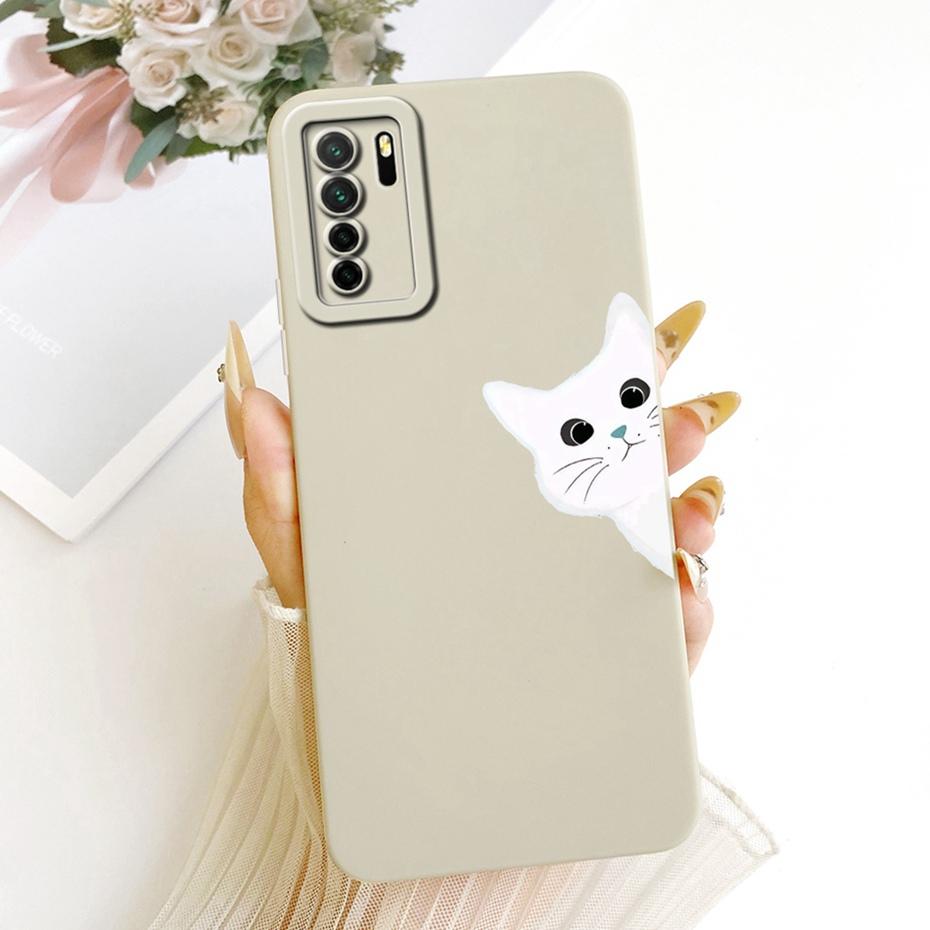 New Fashion Phone Case For Huawei Nova 7 SE 5G / P40 Lite 5G Soft Silicone Cases For Huawei CDY-NX9A CDY-NX9B Covers Bumpers