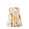 TAOP&ZA Summer Women's Sexy Backless Print Sling Dress
