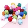 Acrylic 12mm Square Block with Rounded Corners and Straight Hole for DIY Bracelet, Hair Tie, Ornament, Phone Chain, and Card Accessories.