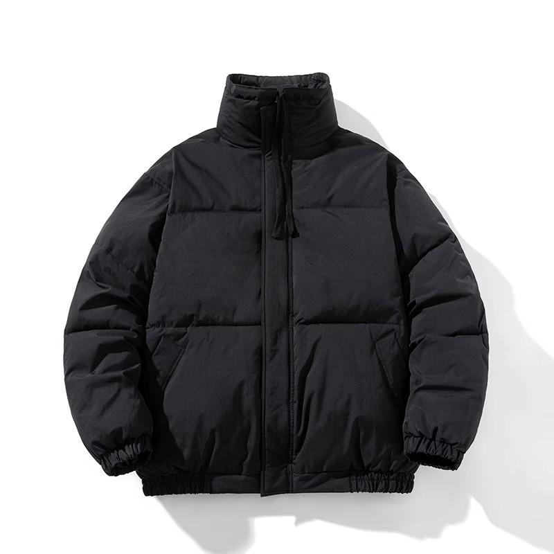 

Мужские зимние парки Теплые пуховики для мужчин Корейский уличный стиль Харадзюку Хип-хоп куртка-бомбер Свободная дизайнерская верхняя одежда M