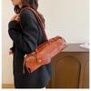 Nischentasche Damen große Kapazität neu Sommer Retro Schulter Achseltasche lässig Pendler Baguette-Tasche