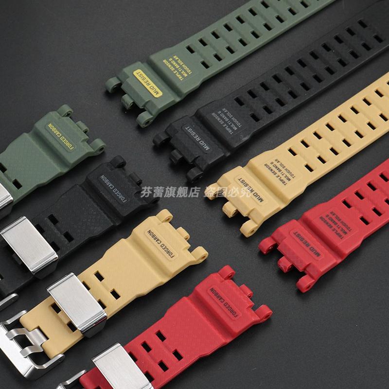 Für G-SHOCK Casio Uhrenarmband für Herren Zweite Generation Big Mud King Modifiziert GWG2000 GWG-2000 GWG-2040 Harz Gummi Armband