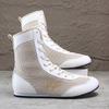 2026 New Wrestling Shoes for Men Breathable Boxing Training Boot Shock-Absorbant Combat Sneakers Men Training Fighting Boots
