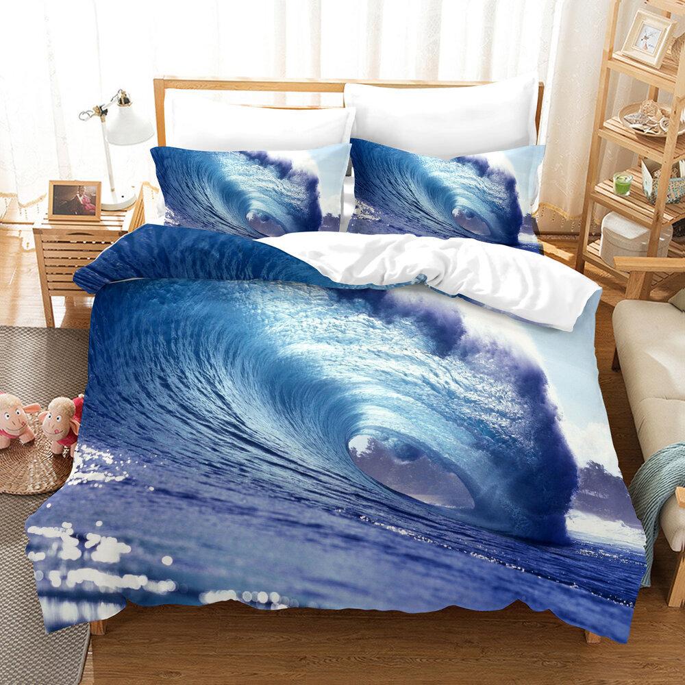 Middle East E-Commerce Three-Piece Set, American 3D Digital Printing Kit